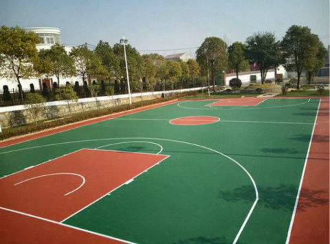 東臺(tái)塑膠籃球場(chǎng)